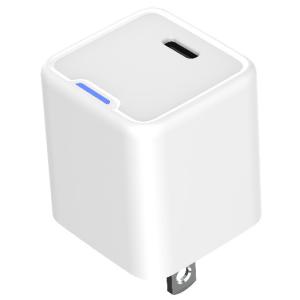 Compact US Travel Adapter 1 USB Port and Power Delivery PD Technology Included