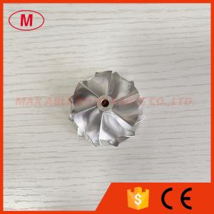 Wholesale TD03 39.10/46.00mm 6+6 blades high performance turbocharger milling/aluminum 2618/billet compressor wheel from china suppliers