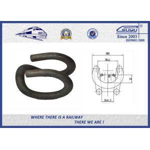 Plain ISO Railroad Elastic Clip South America 13MM Deenik Clip 60Si2CrA