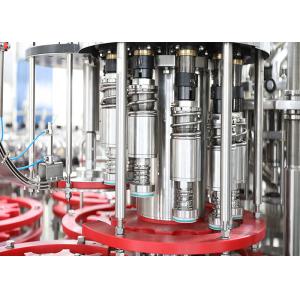 SUS316 1500B/H Pulp Juice Carbonated Beverage Filling Machine