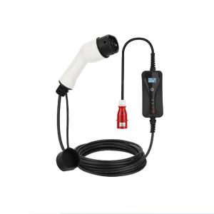 Portable Evse Charging Adapter Wallbox Ev OBC Charger With CEE 4pin