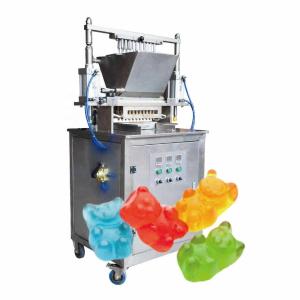 3KW Intelligent Control System Gummy Bear Machine Semi Automatic