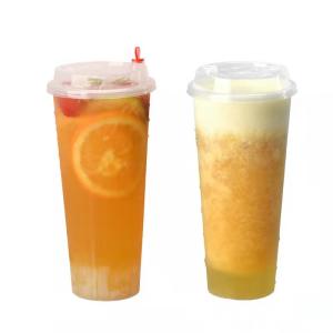 Oripack PP Plastic Bubble Tea Cup 360ml To 1000ml