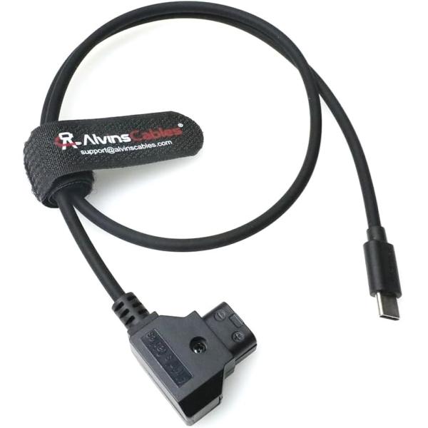 Quality Alvin's Cables Dtap to USB-C Power Cable, 2ft Ultra Soft & Flexible Dtap to Type C Enhanced Power for Tilta Nucleus Nano II Wireless Lens Control Motors for sale