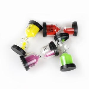 Kids Game Sand Timer Hourglass Clock Customized For Business Gifts