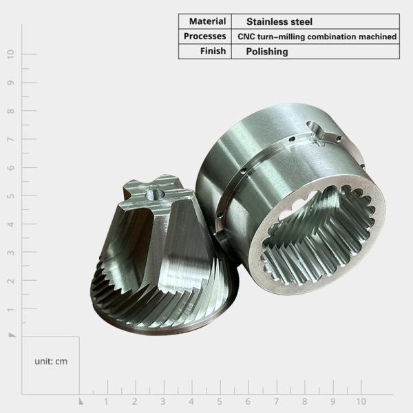 Precision CNC Machined Parts for Metal Fabrication Aluminum Stainless Brass