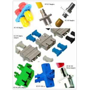 ST Simplex/Duplex Plastic/Metal Fiber Optic Adapter/hybrid adapters