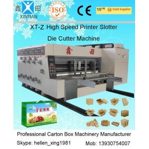Wholesale Economical Type 2000mm Carton Box Flexo Printer Slotter Machine Multi Color from china suppliers