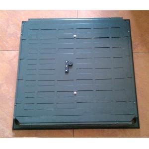 HPL or PVC Anti-rust pave Perforated Raised Floor 600 * 600 * 35 mm