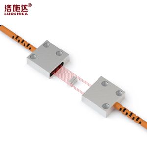 1 year warranty Matrix Fiber Optic Sensor Through Beam 500mm Optical Fiber