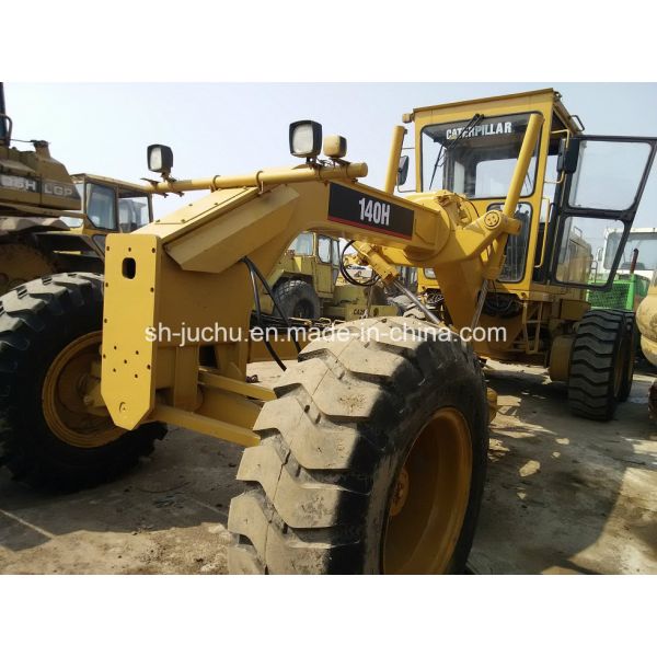 Used Caterpillar 140H Medium-sized Motor Grader with Hydraulic Transmission and