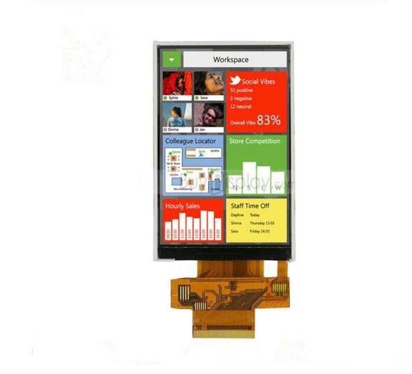 Quality 2.8 Inch ST7793 240x320 LCD TFT Displays With RGB Interface Touch Panel for sale