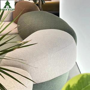 Cobblestone Design Fabric Sofa Set Combination Living Room Lobby Pebble Sofa