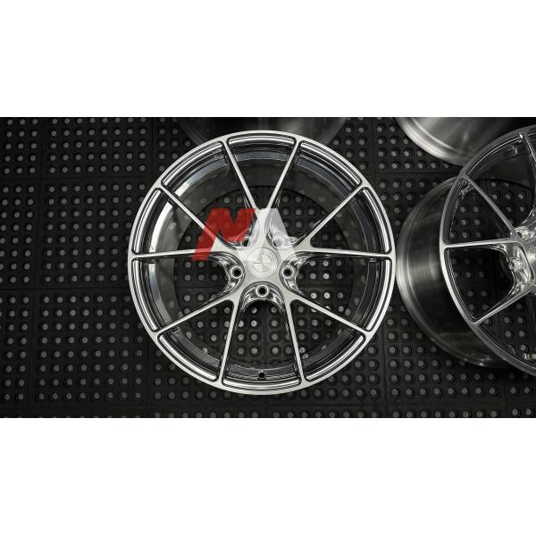 BMW Forged Wheels Polished Silver Brushed Face For F87 F80 F82 F90 M2 M3 M4 M5