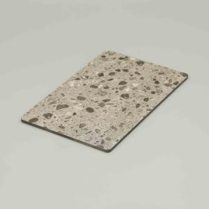 Terrazzo Acp Sheet Marble Design Pvdf Aluminum Composite Panel 4MM 4x8ft
