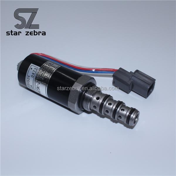 OEM KDRDE5K-20 G24D12A Solenoid Valve for YN35V00005F1 Hydraulic Pump SK200-2 SK200-II Excavator Parts