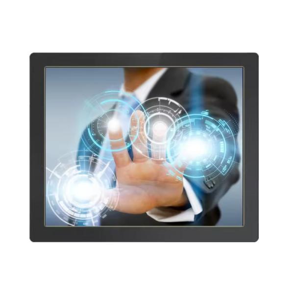 16.7M Industrial Touch Screen Pc Open Frame 17 Inch Capacitive / Resistive Touch