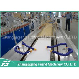 Customized Voltage PVC Ceiling Panel Extrusion Line Low Power Consumption
