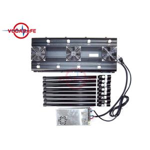 8 Antennas UAV Drone Signal Jammer Safety Compatible With ICNIRP Standards