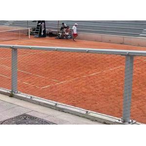 Stainless Steel 304 Balustrade Cable Mesh Easily Assembled Anti Corrosive