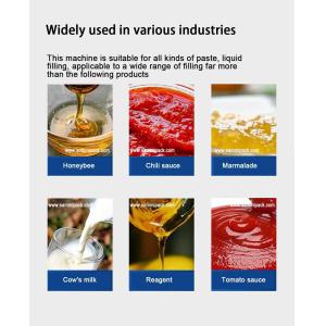 Factory Wholesale Custom Automatic Servo Cream Shampoo Lotion Peanut Butter