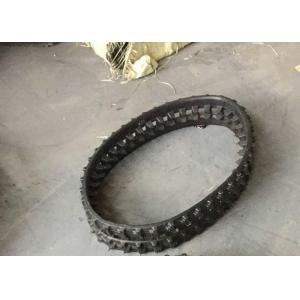 Width 148mm Robot Rubber Tracks With 60mm Pitch 36 Links