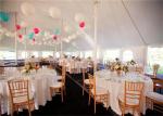 White PVC Canopy Wedding Event Tents 20x30m Aluminum Alloy Clear Span Marquee