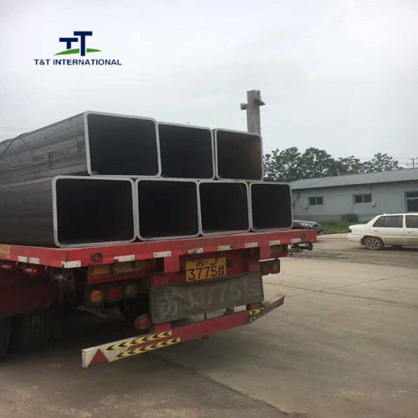 1x2 Rectangular Steel Tubing Pipe Wide Application Zinc Coating Surface