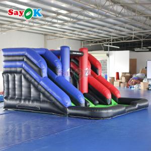 Commercial Inflatable Combo Slide Double Inflatable Bounce House Giant