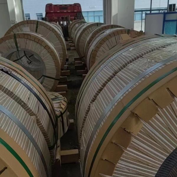 304 / 304L / 304H Stainless Steel Strip Band 0.1 - 3.0mm Cold Rolled SS Strip Precision Slit Cutting