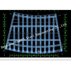 Synthetic Stadium Steel Structure Building Architectural And Structural