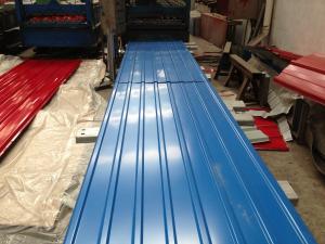 China Pre Painted Corrugated Gi Sheet , Corrugated Steel Roofing Sheets on sale
