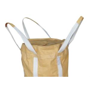 Discharge Spout PP Woven Jumbo Bags For Flood Control / UV Resistance 1200kg