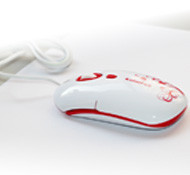 Wholesale Computer Wired Mouse Fashion Apple Design 4Keys With DPI Speed Change / KolorFish from china suppliers