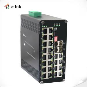 Industrial L2+ 24-Port 10/100/1000T 802.3at PoE + 4-Port 1000X SFP Managed