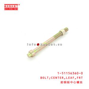 Wholesale Front Leaf Spring Center Bolt Replacement 1511563600 Suitable For ISUZU CXZ from china suppliers