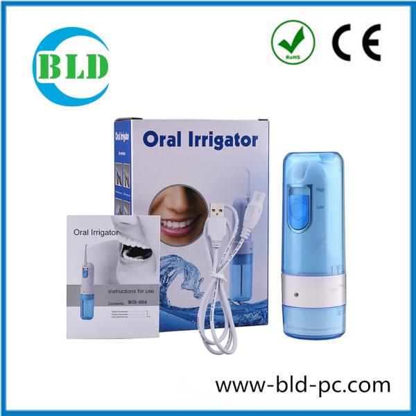 Quality Improved Rechargeable Oral Irrigator with 2 Modes Dental Care Professional Water Flosser with 5 Nozzle Replacement for sale
