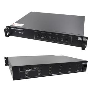 2X4 TV HDMI Wall Controller 4K 60Hz 2X3 Video Wall Processor 2X2 For 8 Display