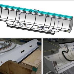 Train Side Roof FRP Bus Body Parts Sound Insulate And Heat Insulate