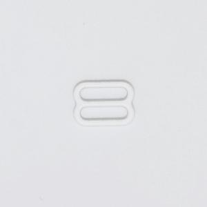 China White 12mm Bra Adjustable Slider Metal Lingerie Hook on sale