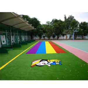 Custom Premium Artificial Turf Playground Easy To Install And Maintain