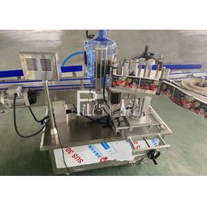 Automatic 1200BPH 5 Gallon Bottle Labeller PLC Control Customized