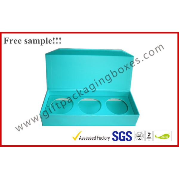 Durable Rectangle Apparel Gift Boxes , Pantone / Metallic Color Printed Magnet