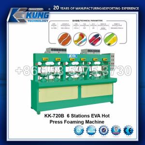 Wholesale 6 Station Press EVA Shoes Injection Machine Air Type 2800x800x1900mm from china suppliers