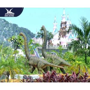 Original Size Funny Realistic Dinosaur Statues Mouth Opening And Closing