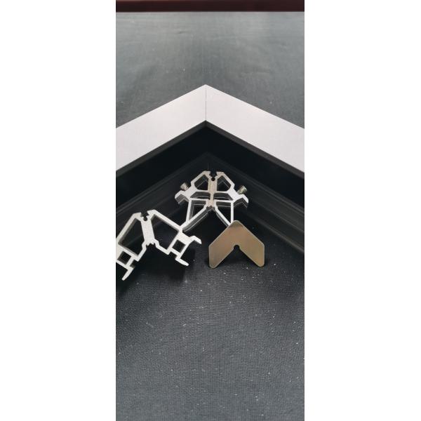 Quality Aluminum Profile Window Corner Cleats With Sandblasting Surface for sale