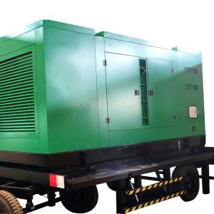 Wholesale 1800RPM Customers' Request 500KVA Weichai Mobile Trailer Silent Speaker Generator Set from china suppliers