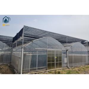 Indoor Strawberry Growing Troughs Greenhouse PVC Hydroponic Gully Vertical