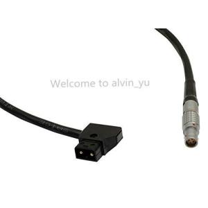 Flexible Soft Thin Power Cable for Red Epic Scarlet D Tap to 1B 6 Pin Female