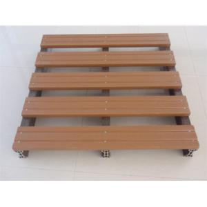 Wholesale WPC Waterproof Wood Plastic Composite Pallet Decking for Shipping from china suppliers
